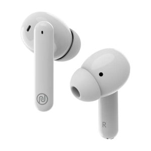 Noise Air Buds Pro Bluetooth Truly Wireless In Ear Earbuds With Active Cancellation, With Mic, Transparency Mode, Ergonomic Fit & Hyper Sync Technology (Pearl White)