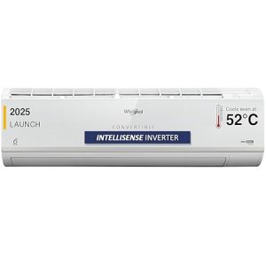 Whirlpool 1.5 Ton 3 Star, Magicool Inverter Split Ac (Magicool 15T 3S Inv Cnv S5K2Pp0, Copper, Convertible 4-In-1 Cooling Mode, Hd Filter White)