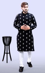 Tibra Collection Men Kurta Pyjama Set