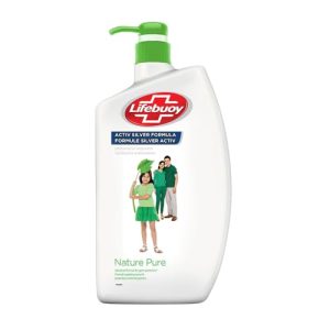 Lifebuoy Body Wash Nature Pure 1L | Natural Cleanliness And Germ Protection