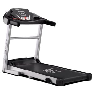 Lifelong Fitpro (4 Hp Peak) Manual Incline Motorized Treadmill For Home Foldable With 12 Preset Workouts, Max Speed 12Km/Hr. Bluetooth Speaker|Max. User Weight 110Kg (Lltm09Ad)