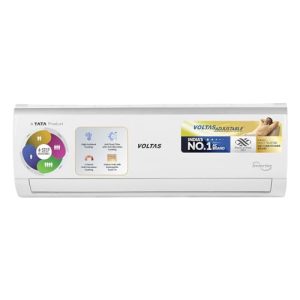 Voltas 1.4 Ton 3 Star, Inverter Split Ac (Copper, 4-In-1 Adjustable Mode, Anti-Dust Filter, 173V Vectra Cae, White)