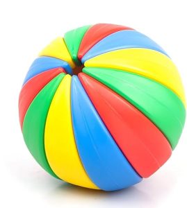 Kiddie Kingdom Multi-Color Toddler Learning Activity Ball – Engaging Sensory Toy For Infants & Toddlers | Develops Motor Skills, Hand-Eye Coordination, And Cognitive Abilities