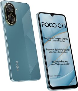 Poco C71 (Cool Blue, 128 Gb)(6 Gb Ram)