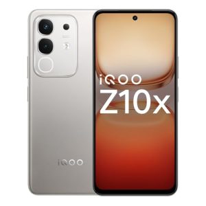 Iqoo Z10X 5G (Titanium, 8Gb Ram, 128Gb Storage) | 6500 Mah Large Capacity Battery | Dimensity 7300 Processor | Military-Grade Certified Durability