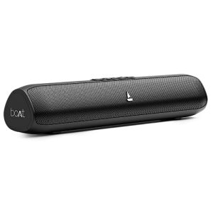 Boat Aavante Bar Groove Bluetooth 2.0 Channel Soundbar With 16 W Rms Output, Multiple Connectivity Modes, Up To 6 Hrs Playtime, Bluetooth V5.0 & Usb Type-C Port(Premium Black)