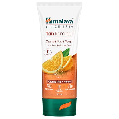 Himalaya Tan Removal Orange Face Wash, 50Ml