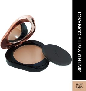 Faces Canada 3 In 1 Hd Matte | Compact(Truly Sand 04, 8 G)