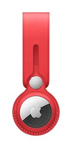 Apple Airtag Leather Loop – (Product) Red