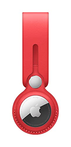 Apple Airtag Leather Loop – (Product) Red