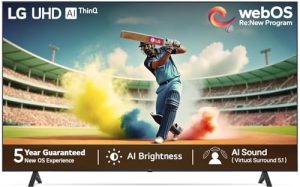 Lg 108 Cm (43 Inches) 4K Ultra Hd Smart Led Tv 43Ur7500Psc (Dark Iron Gray)