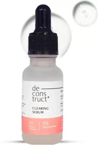 Deconstruct Clearing Serum 2% Alpha Arbutin + 5% Niacinamide For Clear Skin(20 Ml)