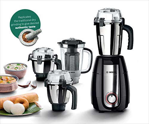 Bosch Pro 1000W Mixer Grinder Mgm8842Min – Black