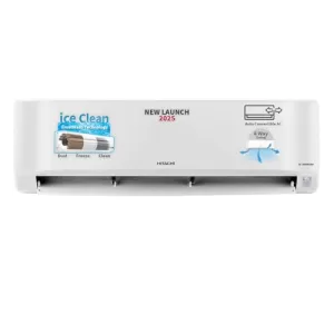 Hitachi 1.5 Ton Class 3 Star, 4-Way Swing, Ice Clean, Xpandable+, Inverter Split Ac (100% Copper, Dust Filter, 3400Sxl Ras.D318Pccibs, White)