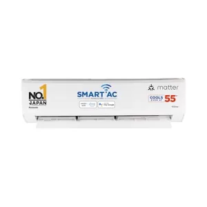 Panasonic 2.0 Ton 4 Star Premium Wi-Fi Inverter Smart Split Ac (Matter Enabled, Higher Airflow, Copper Condenser, 7In1 Convertible, True Ai, 4-Way, Pm 0.1 Filter, Cs/Cu-Nu24Aky4W, White)
