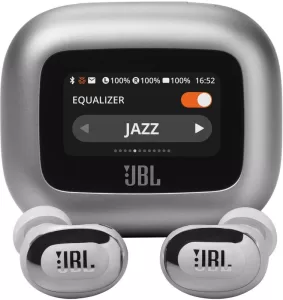 Jbl Live Buds 3, Hi-Res Ldac Audio Anc Tws, Smartcase,40H Runtime, Wireless Charging Bluetooth(Silver, True Wireless)