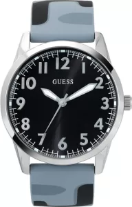 Guess Black Dial Analog Watch  – For Men