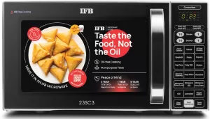 Ifb 23 L With Airfryer, Multi-Stage Cooking Convection Microwave Oven(23Sc3, Silver)