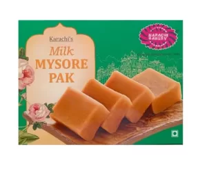 Karachi Bakery Mysore Pak, 400G | Indian Mithai | Classic Flavour | Melts In Mouth