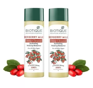 Biotique Bio Berberry Hydrating Cleanser For All Skin Types, 120Ml (Pack Of 2)