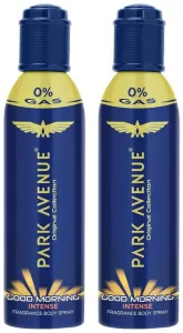Park Avenue Good Morning Perfume Intense Body Spray For Men, 100g/120ml (Pack Of 2) Fresh