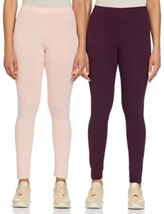 Amazon Brand – Symbol Women’S Straight Jogger (Sym-Aw22Wtr-806_Wine & Blush_L)