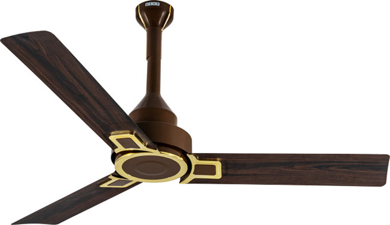 Usha Ceiling Fan Phi Plus 1200 Mm 3 Blade Ceiling Fan(Brown | Pack Of 1)