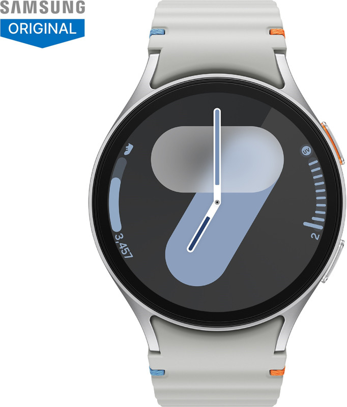 Samsung Watch7 44Mm Lte(Silver Strap, Large)