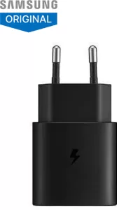 Samsung Original 25W, Type C Power Adaptor Compatible For All Samsung Devices (Super Fast Charge 3.0)(Black)