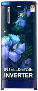 Whirlpool 184 L 5 Star Direct-Cool Single Door Refrigerator With Intellisense Inverter Compressor (205 Wde Roy 5S Inv Sapphire Spring-Z)