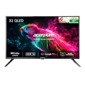 Acerpure 80 Cm (32 Inch) Elevate Featherlite Series Hd Qled Smart Google Tv Ap32Hg41Qfled