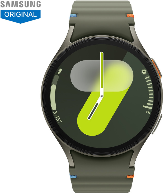 Samsung Galaxy Watch7 44Mm Lte(Green Strap, Large)
