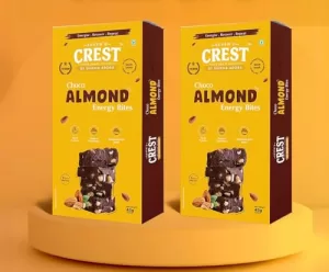 Seven’S Crest Choco Almond Energy Bites, Pack Of 2 (45G Each)