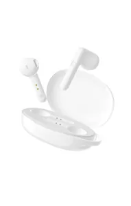 Tecno Wireless Bookshelf Buds 2 In Ear (White)| Deep Bass With 13Mm Larger Drivers | Up To 18 Hours Of Playtime | Ipx4 Sweat, Water And Dust Resistant | Environmental Noise Cancellation | Bt 5.0