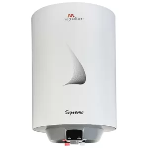 Rr Signature Supremo 10L Star Rated Storage Water Heater For Home | Glass Line Tank Geyser | 8 Bar, Suitable For High Rise |Thermal Cutout |Safety Valve 2 Yr Warranty On Product & 6 Yr On Tank By Rr