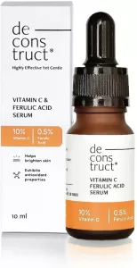 Deconstruct 10% Vitamin C Face Serum With +0.5% Ferulic Acid Skin Brightening(10 Ml)