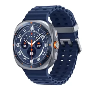 Samsung Galaxy Watch Ultra (47Mm, Lte, Titanium Blue) With Upto 100H Battery | 3Nm Processor | Dual Gps | Quick Button/Siren | Sapphire Glass | 10Atm & Ip68 | Bp & Ecg Monitor | Energy Score & Ages