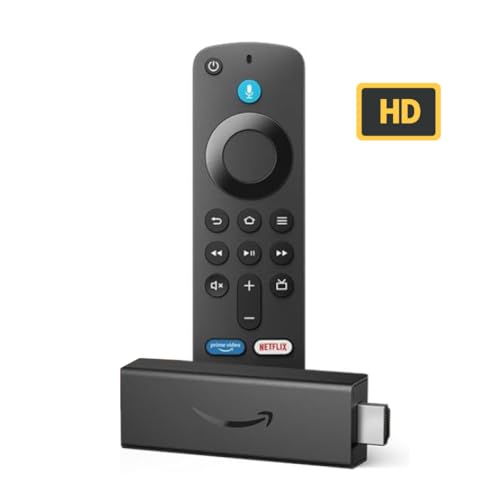 Amazon Fire Tv Stick Hd | Tv Power & Volume Controls, Alexa Voice Search | Fast Streaming In Hd (Newest Model)