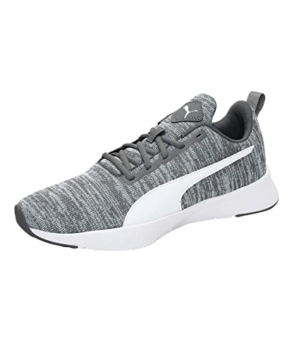 Puma Unisex-Adult Robust Knit Castlerock-White Running Shoe – 7 Uk (37728202)