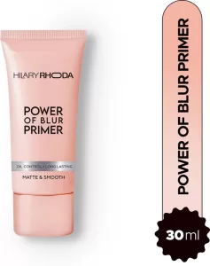 Hilary Rhoda Power Of Blur Primer | Lightweight & Silicone-Based Primer | Oil-Control  Primer  – 30 Ml(Natural)