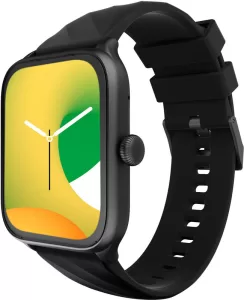Cellecor Flex 1.83″ Bt Calling, 500 Nits, Ai Voice Assistant,Spo2,Hr, Split Screen Smartwatch(Black Strap, Free Size)