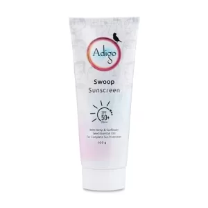 Swoop Sunscreen | Spf 50+ | Pa++++ | No White Cast| Uva/Uvb Protection|For Even Toned & Glowing Skin For All Skin Types| 100G, Pack Of 1