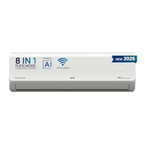 Ifb 2025 Model Silver Plus Smart Series 1 Ton 3 Star In-Built Wifi Split Ac With Hd Compressor, Ai, Dual Gold Fin & 8-In-1 Flexi Mode – White (Ci133Sl11Sgm1, Copper Condenser)
