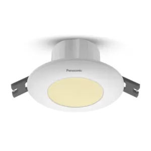 Panasonic 5 Watt Deep Junction Downlighter, Round Led Junction Downlight (Warm White, Pdlm34053-1)