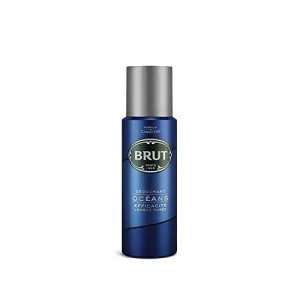 Brut Ocean Deodorant Body Spray For Men, Masculine Long-Lasting Deo With Fresh, Aquatic Fragrance, Imported (200Ml)