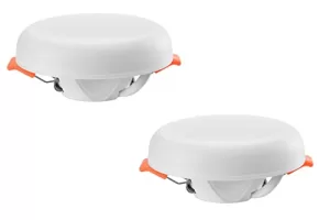Orient Electric Polycarbonate Rainbow Recess Downlighter 6W, (White & Warm White – Pack Of 2)