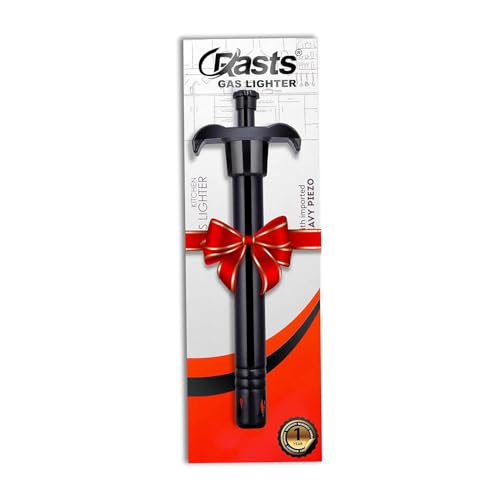Crasts Spark Gas Lighter For Kitchen Use Restaurants Metal Gas Stove Lighter Regular Size Easy Grip Long Lasting, Rust Proof