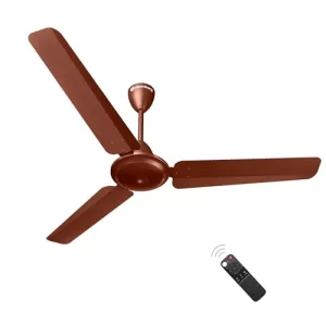 Atomberg Ameza 1200Mm Timeless Bldc Ceiling Fan With Remote|5 Star|High Air Delivery|Led Speed Indicator|Low Noise|Timeless Design With Power Saving|2 Year Warranty|Gloss Brown