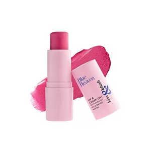Blue Heaven Kiss & Blush Lip, Cheek & Eye Tint With Avocado Oil & Mango Butter | 3-In-1 Blush For Face Makeup | Rich & Creamy Formula |Easily Blendable | Multipurpose Makeup, Flashy Pink, 8.5Gm