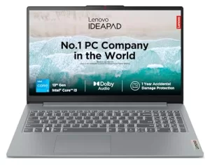 Lenovo Ideapad Slim 3 13Th Gen Intel Core I3 15.6″ (39.6Cm) Fhd Laptop (8Gb/512Gb Ssd/Win 11/Office 2021/1 Year Adp Free/Alexa Built-In/3 Month Game Pass/Arctic Grey/1.62Kg), 82X70034In